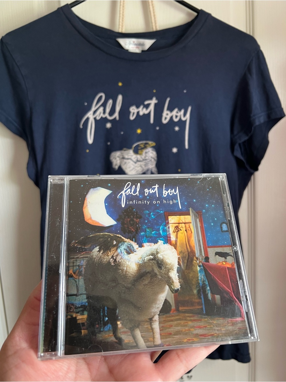 Fall Out Boy Aeropostale shirt & Infinity On High Album 2007